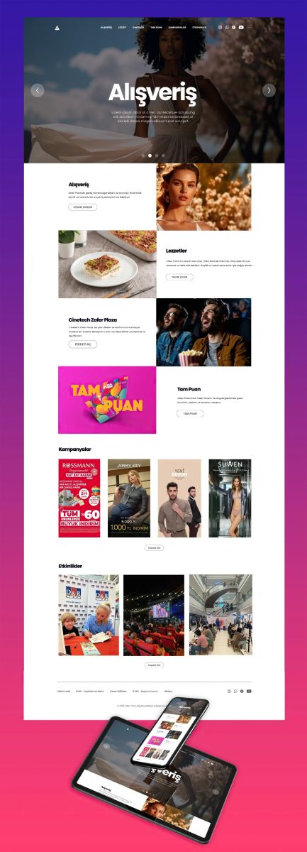 Zafer Plaza Avm - Web Sitesi